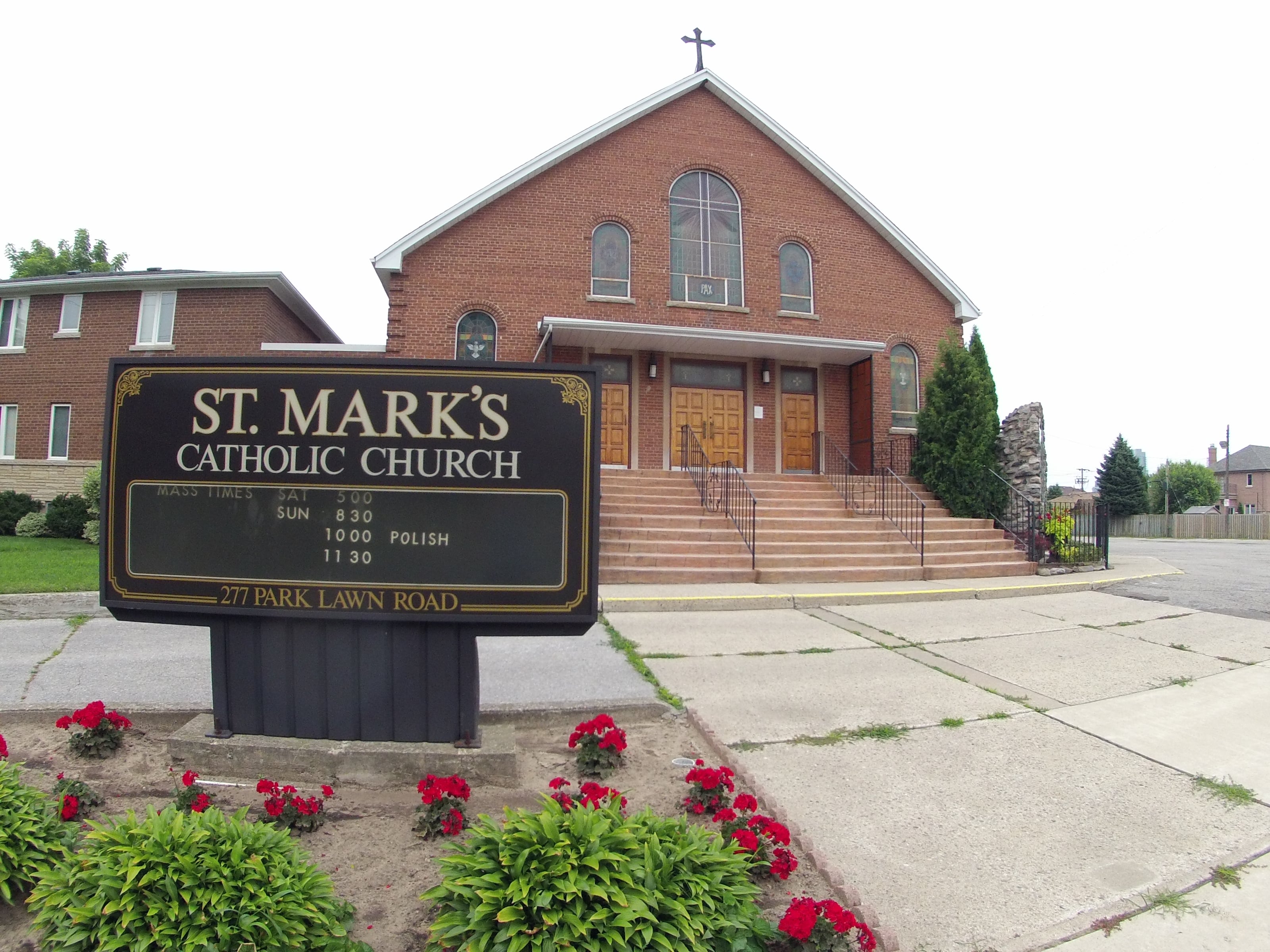 Front of Church